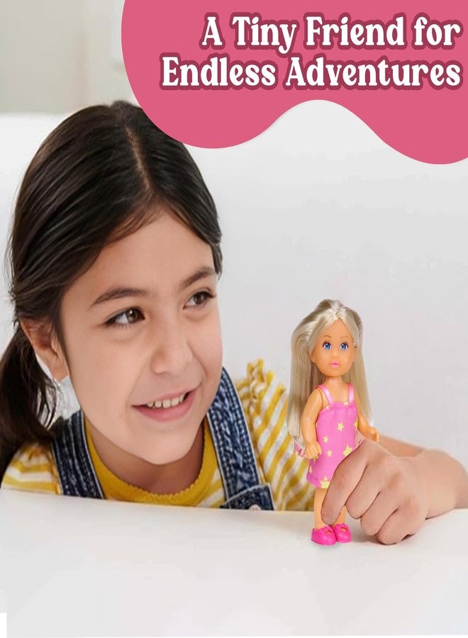 ويمبلي مجموعة عربة إيفي | إيفي المتألقة المرصعة بالنجوم | دمية إيفي الرائعة | مجموعة لعب تمثيلي مبهجة | مجموعة جذابة وسهلة الحمل | مجموعة دمى مثالية للفتيات (إيفي المتألقة الأنيقة) - Image 3